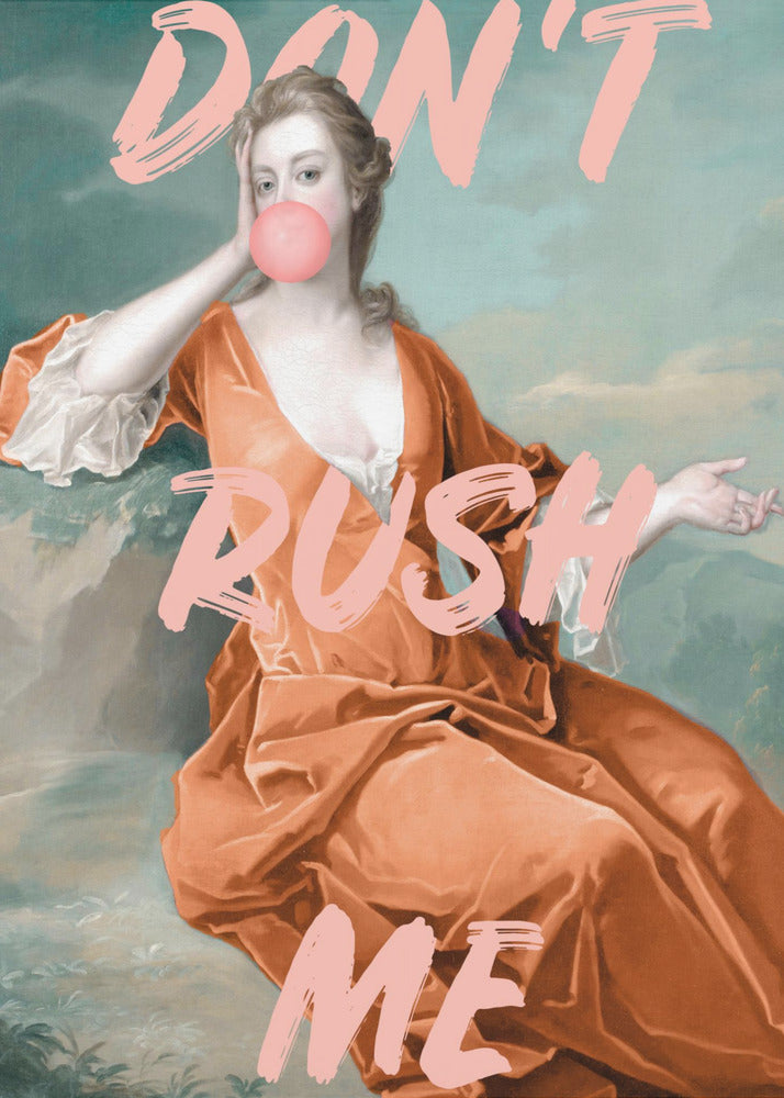 Poster - Orangedontrushme Ratio