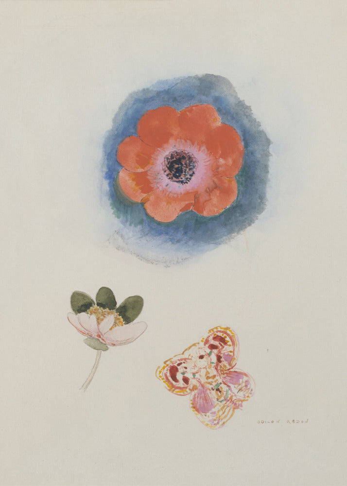 Plakat - Etude de fleurs