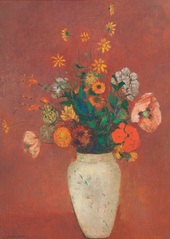 Plakat - Bouquet In a Chinese Vas - Admen.dk