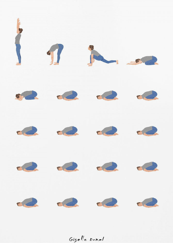 Poster - Yoga Routine