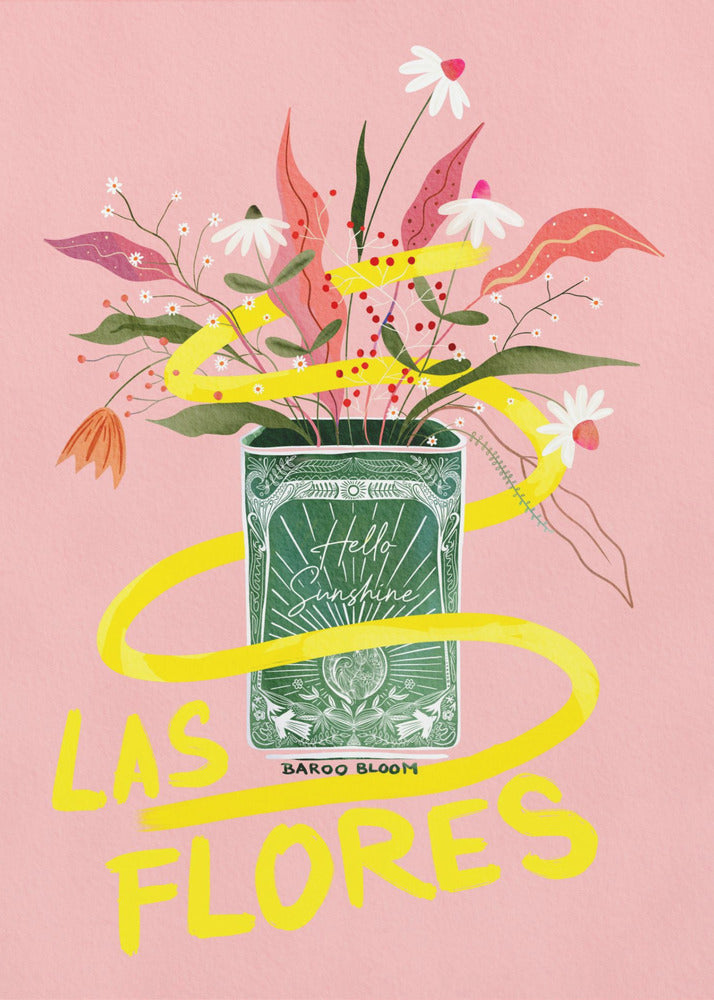 Plakat - Las Flores