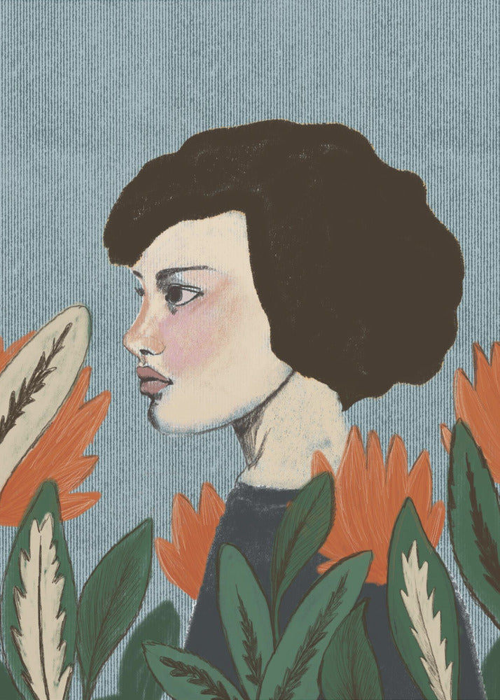 Plakat - Girl Portrait