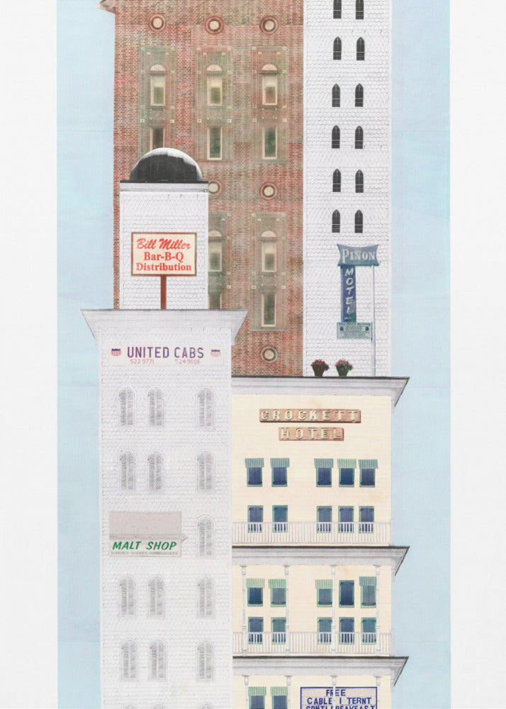 Plakat - The Crockett Hotel