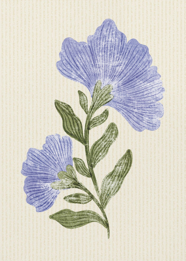 Poster - Vintage Flower