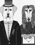Plakat - Dogs Couple
