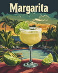 Plakat - Margarita Vintage