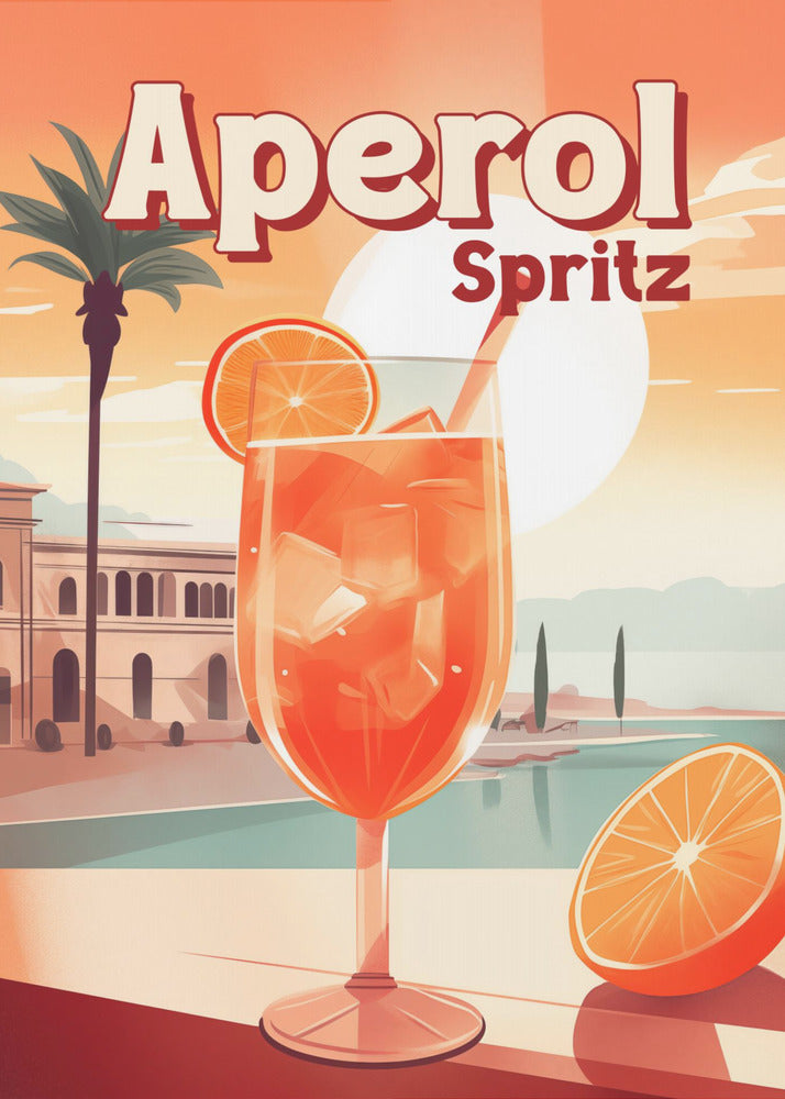 Poster - Aperol Spritz Tropical