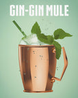Plakat - Gin Gin Mule Copper