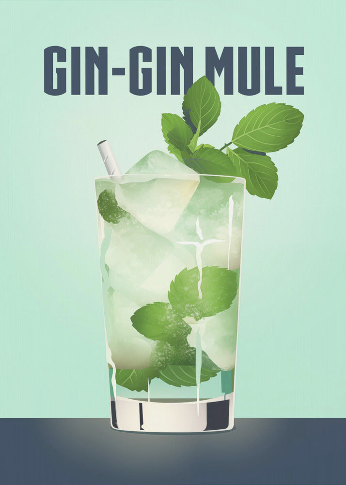 Plakat - Gin Gin Mule