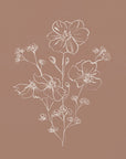 Plakat - Wild Roses Bouquet