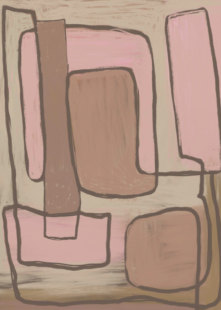 Plakat - Abstract in colors