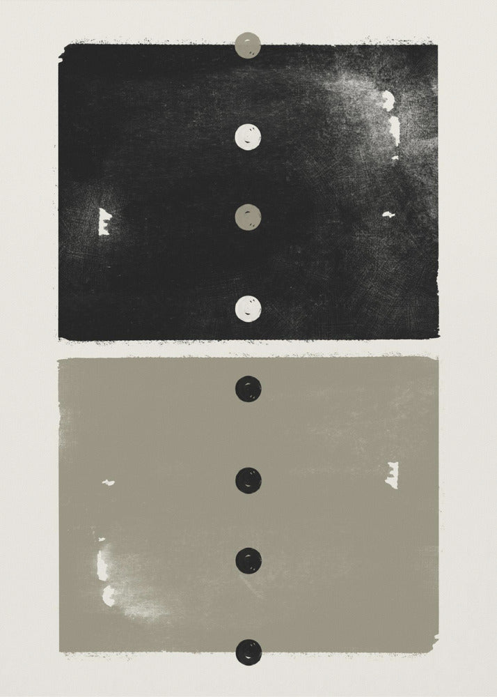 Poster - Evening Rendezvous Abstraction