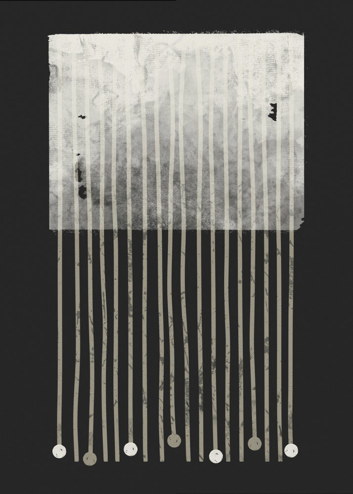 Plakat - Midnight Escape Abstraction