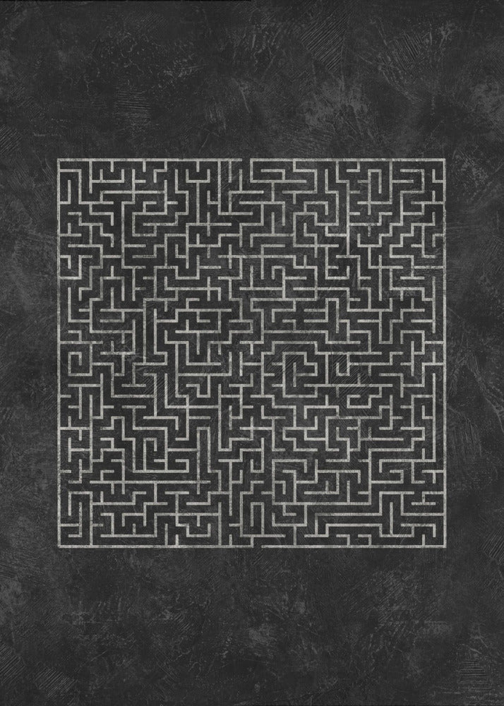 Plakat - The Squared Maze Journey