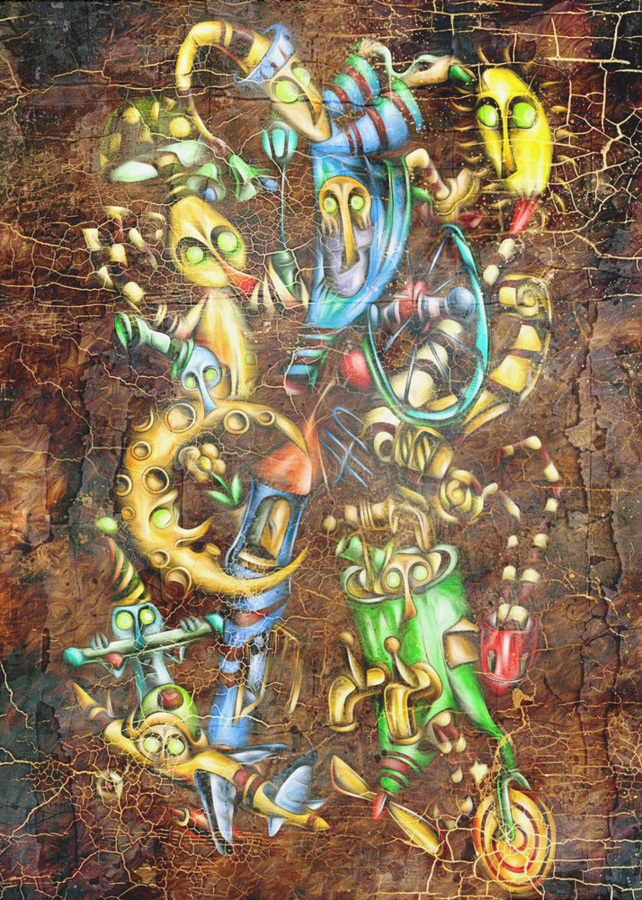 Plakat - Surreal Art Vintage Style 17