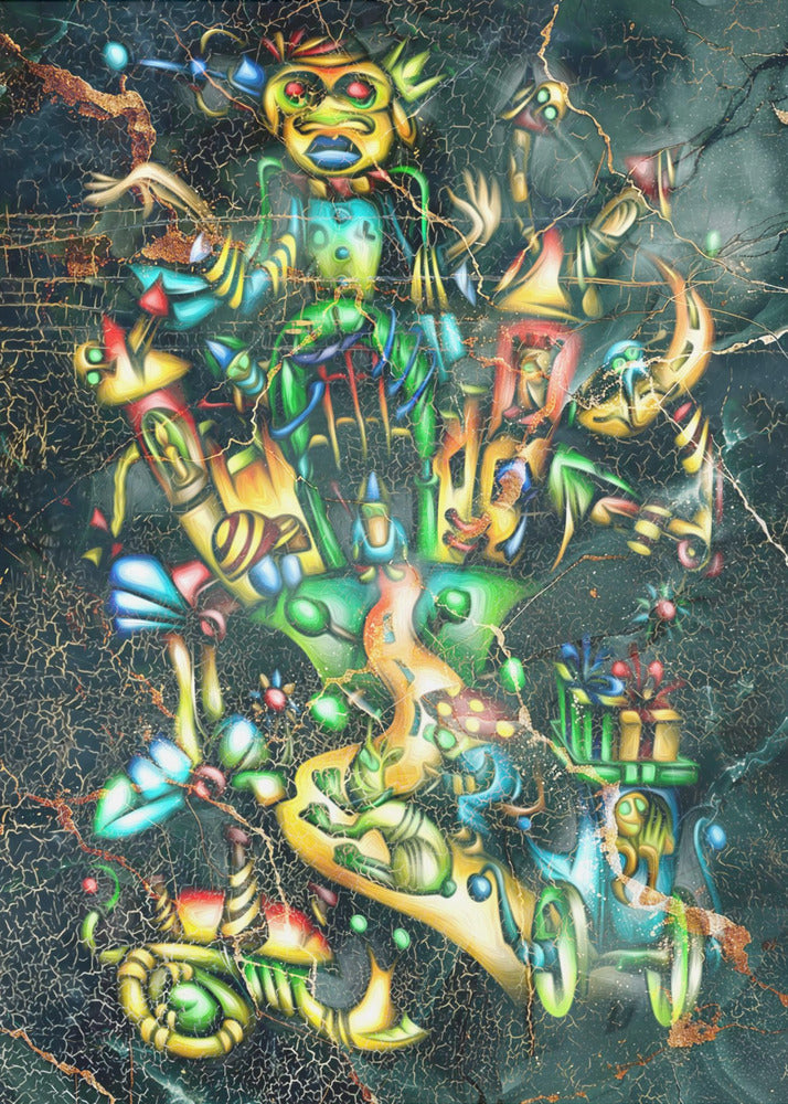 Plakat - Surreal Art Vintage Style 20