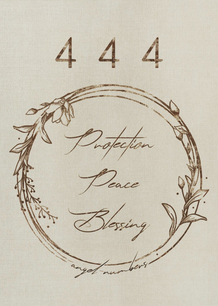 Plakat - Angel Number 444