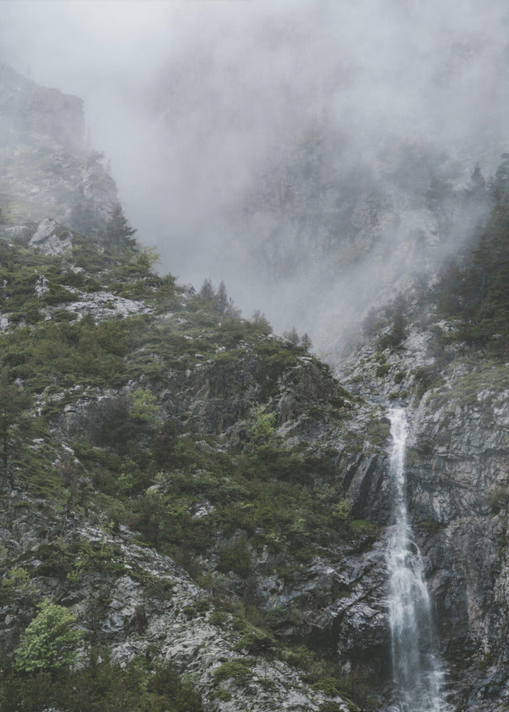 Plakat - Foggy Mountains 09