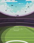 Plakat - Vibrant Soccer Stadium
