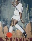Plakat - Dynamic Soccer Kick