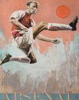 Plakat - Dynamic Soccer Kick