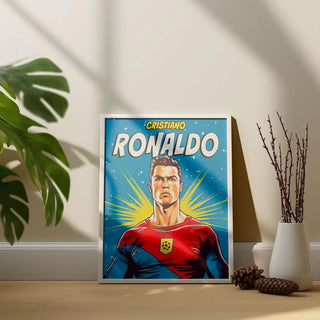 Plakat - Ronaldo superhelt
