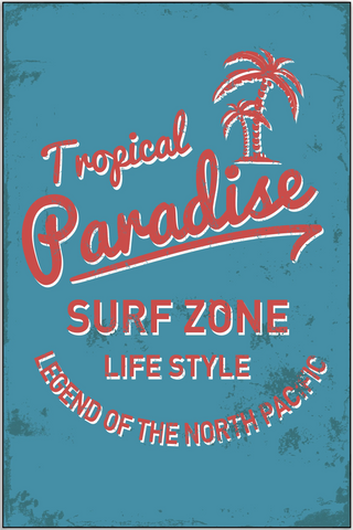 Plakat - Surf zone