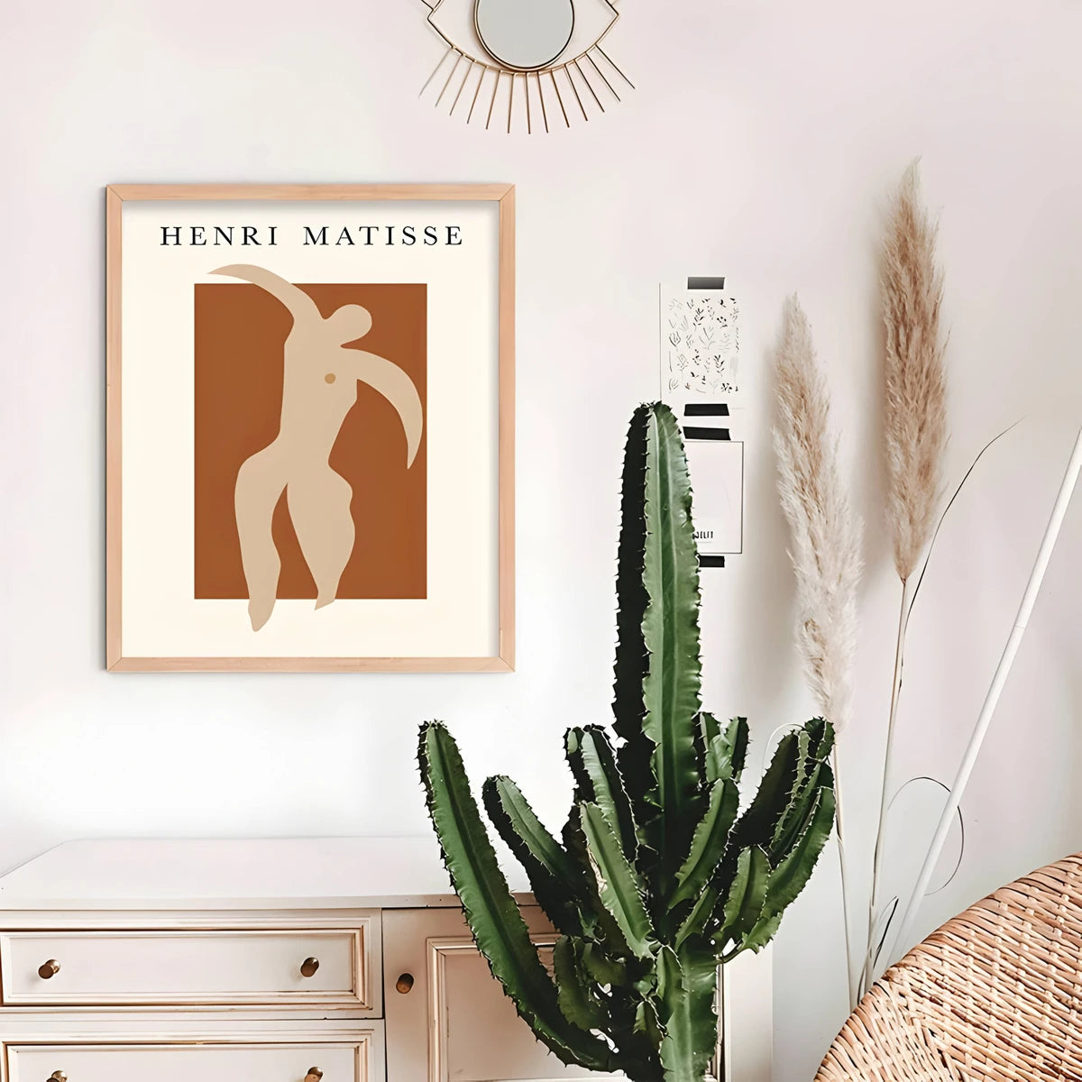 Plakat - Matisse - The orange male kunst - admen.dk