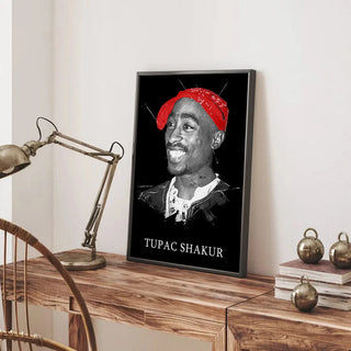 Plakat - Tupac Shakur kunst - admen.dk