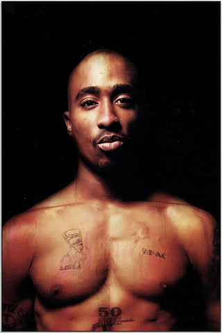Plakat - Tupac portræt