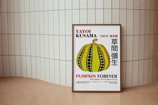 Plakat - Yayoi Kusama - Pumpkin forever kunst