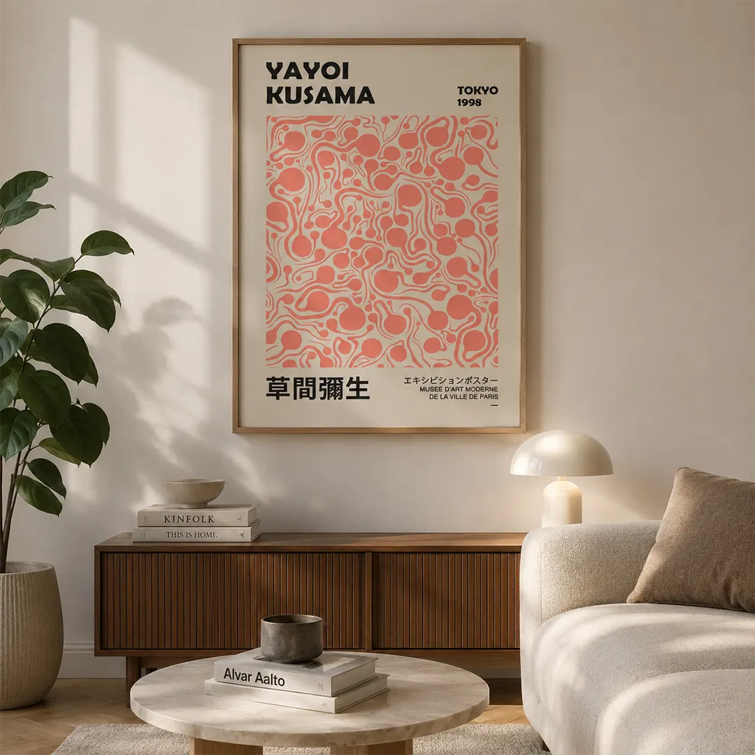 Plakat - Yayoi Kusama - Tokyo 1998 kunst