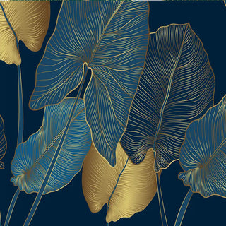 Gyldne blå blade