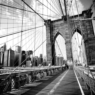 New York bridge tapet