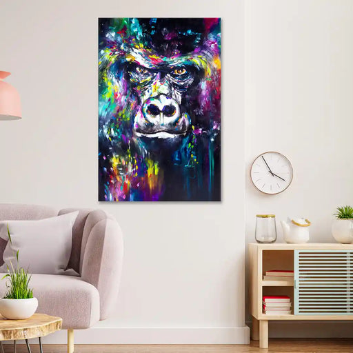 Plakat - Vild gorilla
