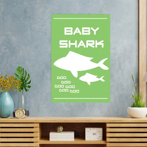 Plakat - Baby shark