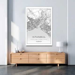 Plakat - Istanbul kort