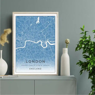 Plakat - London kort