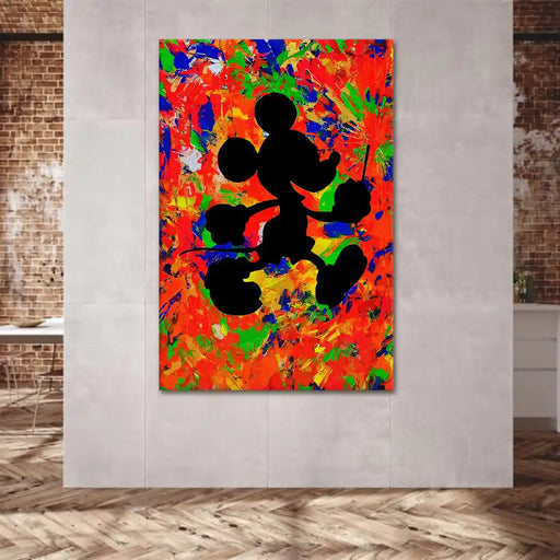 Plakat - mickey mouse shadow